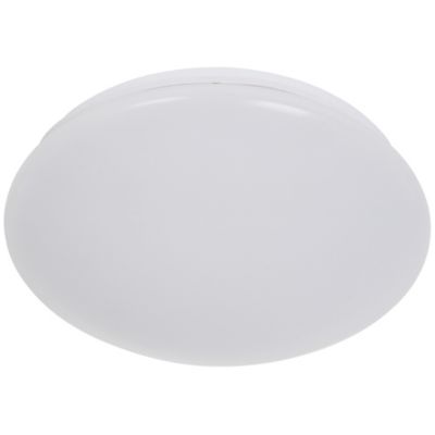 Plafonnier de salle de bain 2 lumières E277W IP44 Ø295mm GoodHome blanc