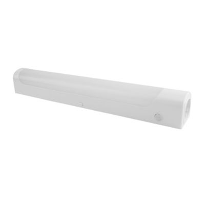 Applique murale de salle de bain LED intégrée 400lm 5W IP20 blanc neutre GoodHome blanc