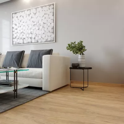 Plinthe Wychwood effet bois 60 x 7.5 cm beige GoodHome