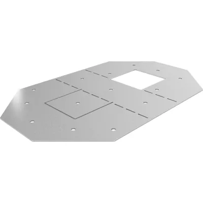 Connecteur métal Elvet en T 60 mm GoodHome