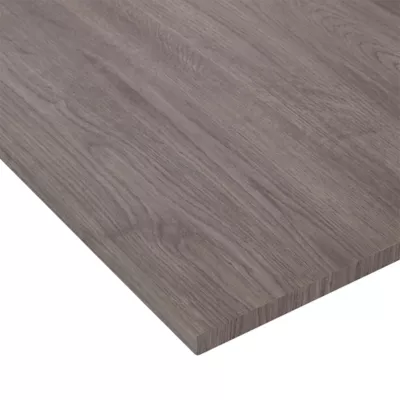 Tablette mélaminé chêne gris, 80 x 40 cm, ép.18 mm