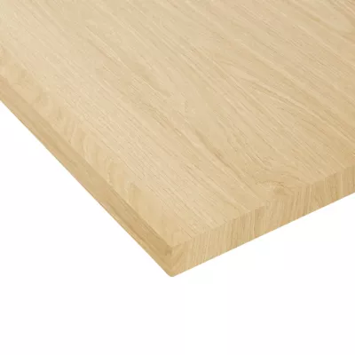Tablette mélaminé chêne - 120 x 60 cm, ép.18 mm (vendu à la tablette)