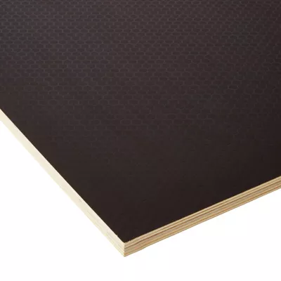 Panneau contreplaqué texturé noir L. 183 x l.61 cm ép.18mm