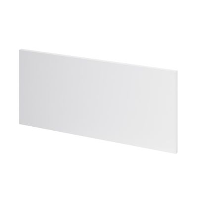 Façade pliante de cuisine Garcinia gris clair brillant l. 80 cm x H. 36 cm GoodHome