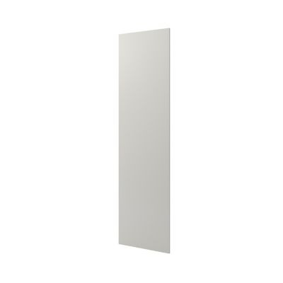 Côté de remplacement pour colonne électroménager Goodhome Stevia gris mat H. 219 cm x l. 57 cm x Ép. 18mm