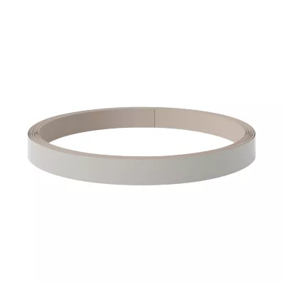 Bande de chant pour joue de finition GoodHome Stevia Gris mat Ep. 0.6 mm x L. 10 m