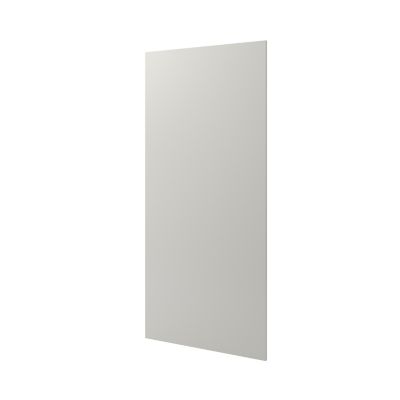 Panneau de finition îlot Goodhome Stevia gris mat H. 89 cm x l. 200 cm x Ép. 18mm