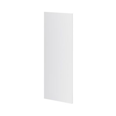 Côté de remplacement haut Goodhome Garcinia gris clair brillant H. 90 cm x l. 32 cm x Ep. 18 mm