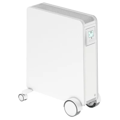 Radiateur mobile à inertie sèche GoodHome Hoerta blanc 2500W