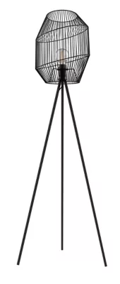 Lampadaire Tsolma E27 Ø53cm IP20 Noir