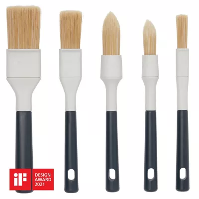 Lot 5 pinceaux mur et plafond GoodHome