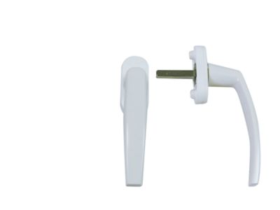 Image principale de Poignée aluminium blanc pour fenêtre pvc blanc