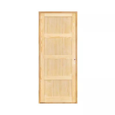 Bloc-porte Connemara pin H.204 x l.93 cm, poussant gauche