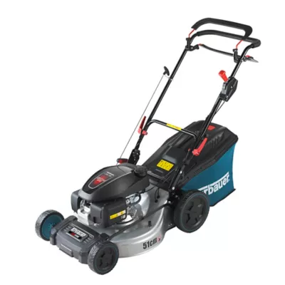 Tondeuse thermique autotractée 167 cm³ - largeur de coupe 51 cm - bac 65 L - Erbauer ELMP170SP51