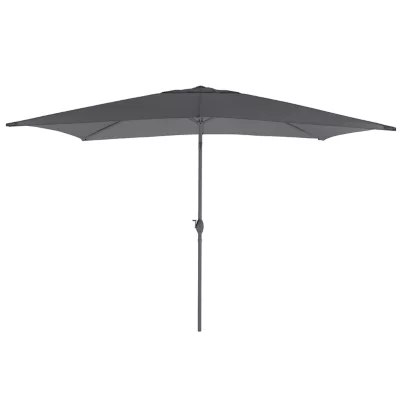 Parasol GoodHome Carambole gris 200 x 300 cm