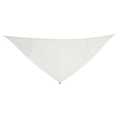 Voile d'ombrage triangle GoodHome blanc 360 cm