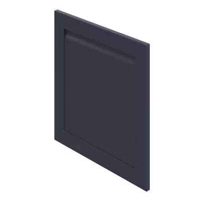 Porte de colonne de cuisine Garcinia bleu mat L. 60 cm x H. 62 cm GoodHome