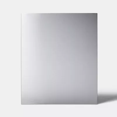 Fond de hotte inox métal brossé GoodHome Kasei l. 60 cm x H. 70 cm x ép. 10 mm