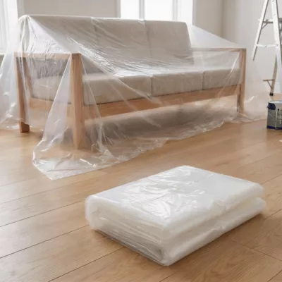 Bâche de protection meuble épaisse GoodHome 4 x 5 m