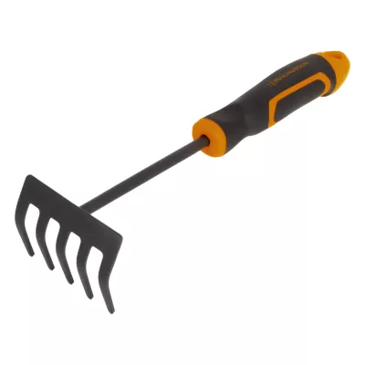 Rateau à main Magnusson en acier carbone et plastique
