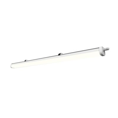 Réglette lumineuse LED intégrée à détection IP65 4800lm 40W IP65 blanc neutre blanc