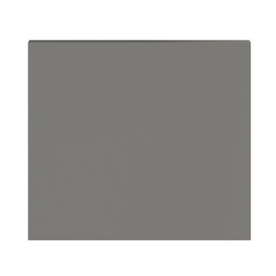 Côté de remplacement pour hotte GoodHome Garcinia gris ciment mat H. 32 cm x l. 36 cm x Ep. 18 mm