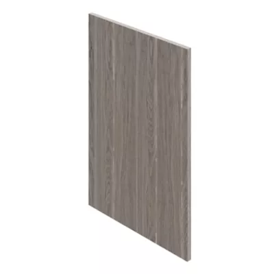 Façade de cuisine 3 tiroirs et 1 casserolier décor chêne gris l. 50 cm x H. 72 cm GoodHome