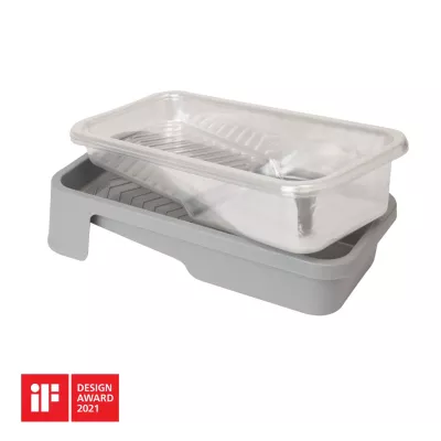Lot bac + 6 liners GoodHome L. 100mm