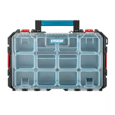 Boîte à outils Erbauer 10 compartiments l.56 cm