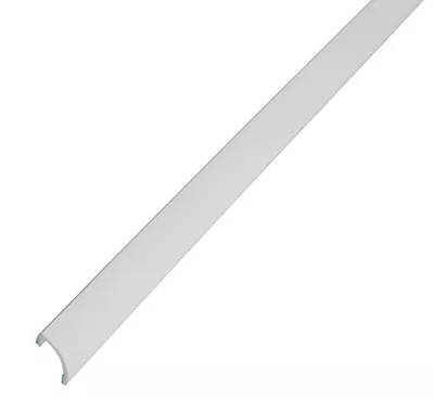 Profilé de carrelage intérieur PVC auto-adhésif courbé Diall blanc L.250 x l. 1.94 x Ep. 0,1 cm