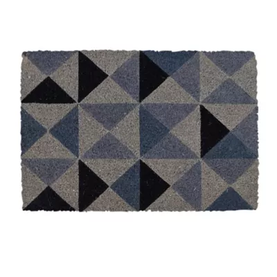 Paillasson déco graphique 40 x 60 cm bleu GoodHome