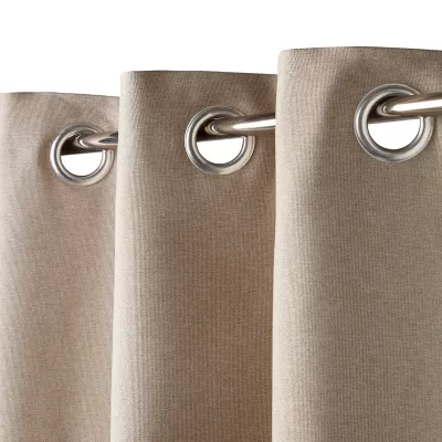 Rideau uni Milone 260 x 140 cm GoodHome beige