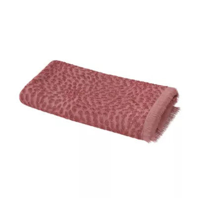 Serviette de bain rose terracotta 140 x 70 cm, GoodHome Sary