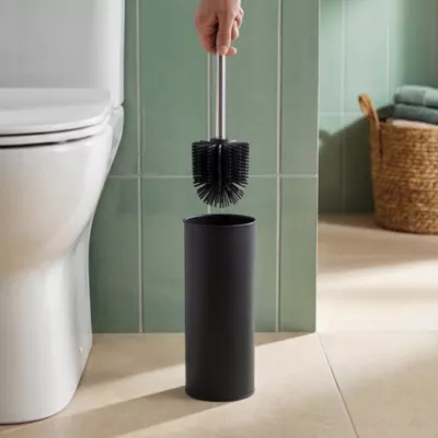 Tête de brosse WC Silicone Elland Noir GoodHome