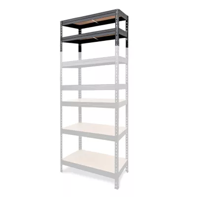 Extension pour étagère de garage en acier thermo-laqué H.46 x L.66,6 x P.40 cm GoodHome Rand