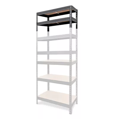 Extension pour étagère de garage en acier thermo-laqué H 46 x L.97 x P.60 cm GoodHome Rand