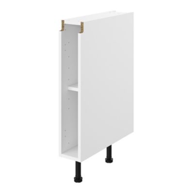 Caisson bas de cuisine blanc L. 15 cm Caraway Innovo GoodHome