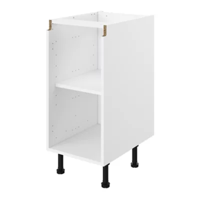 Caisson bas de cuisine blanc L. 40 cm Caraway Innovo GoodHome