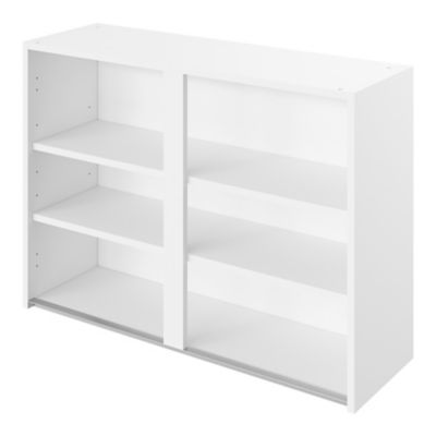 Caisson haut de cuisine blanc L. 100 cm x H. 72 cm Caraway Innovo GoodHome