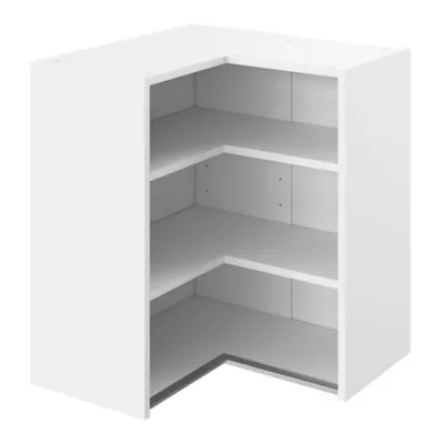Caisson haut d'angle de cuisine blanc L. 65,5 cm x H. 72 cm Caraway Innovo GoodHome