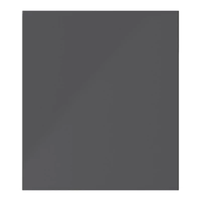 Façade tiroir Stevia gris anthracite brillant L. 30 cm x H. 34 cm Caraway Innovo GoodHome vendue par 2