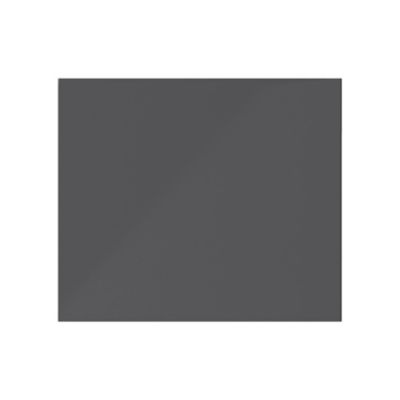 Façade tiroir Stevia gris anthracite brillant L. 40 cm x H. 34 cm Caraway Innovo GoodHome vendue par 2