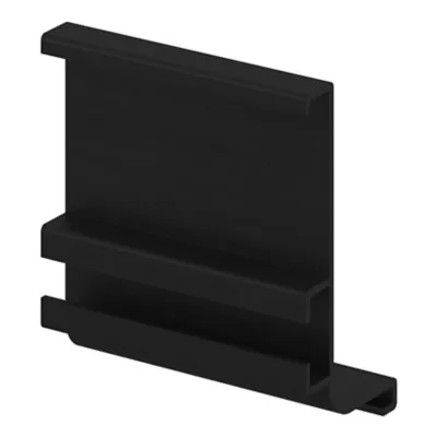 Rail de plan de travail noir L. 300 cm Caraway Innovo GoodHome