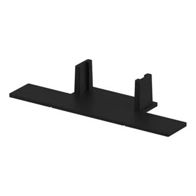 Embout de rail pour colonne noir Caraway Innovo GoodHome vendu par 2