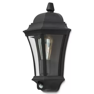 Applique murale à détection Richelieu E27 60W IP44 GoodHome noir