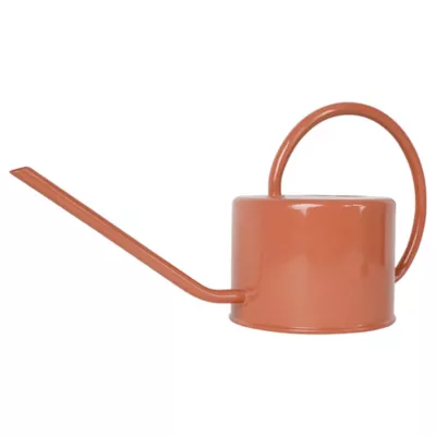 Arrosoir GoodHome en acier coloris pêche contenance 1 litres
