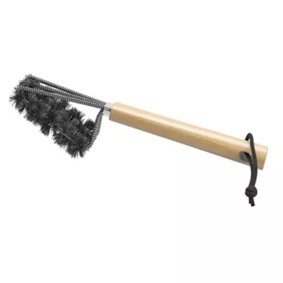 Brosse pour barbecue en acier inoxydable et hêtre GoodHome L.34 x l.7.5 cm