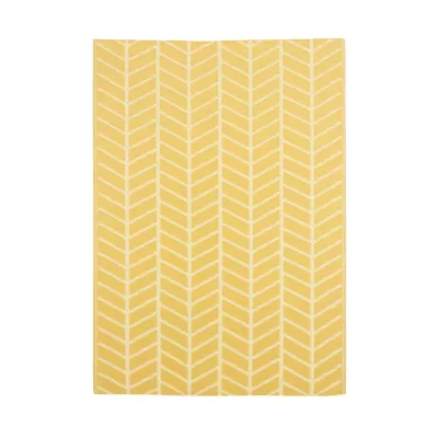 Tapis GoodHome cocoon jaune 120 x 170 cm