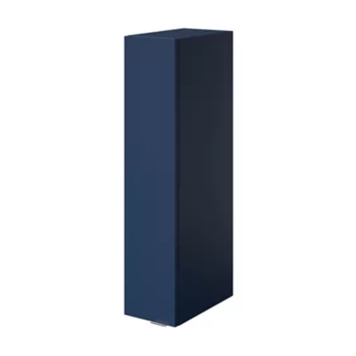 Colonne de salle de bains suspendue faible largeur bleu nuit mat l.20 x H.90 x P.36 cm, GoodHome Imandra