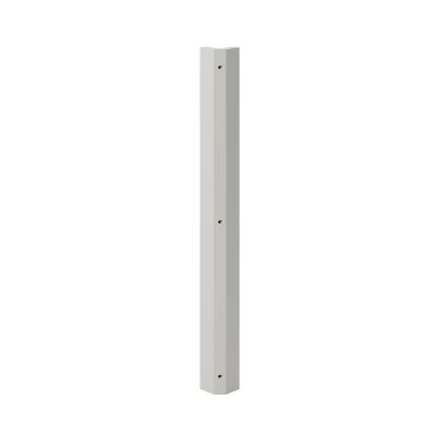 Fileur d'angle haut Stevia gris clair mat H. 71,5 cm Caraway Innovo GoodHome